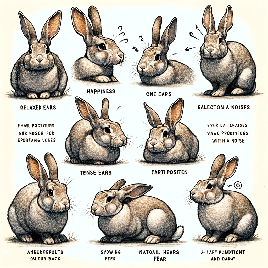 Come interpretare il linguaggio delle orecchie del tuo coniglio
